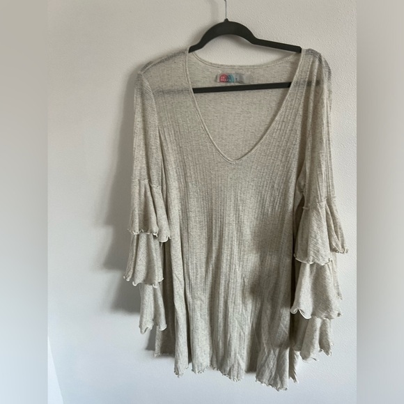 Free People Seashore Mini Dress, size XL - Picture 2 of 6